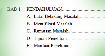 Contoh Bab 1 Proposal Penelitian Ilustrasi