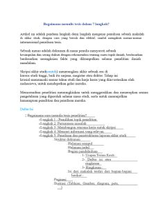 Panduan Menulis Tesis Efektif PDF