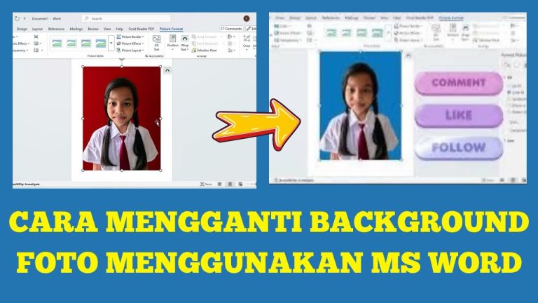 5 Cara Mudah Mengubah Background Foto di Microsoft Word 2007 Tanpa Aplikasi Tambahan