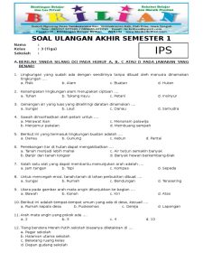 5 Fakta Tersembunyi dari Contoh Soal UAS IPS Kelas 3 SD Semester 2 yang Jarang Diketahui Orang Tua