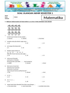 7 Contoh Soal UAS Kelas 3 MINU Matematika Ternyata Sering Keluar, Wajib Tahu Sebelum Ujian