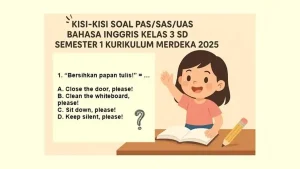 Ternyata Ini Kisi-Kisi Soal PAS Kelas 3 SD KTSP Final yang Wajib Dikuasai Sebelum Ujian