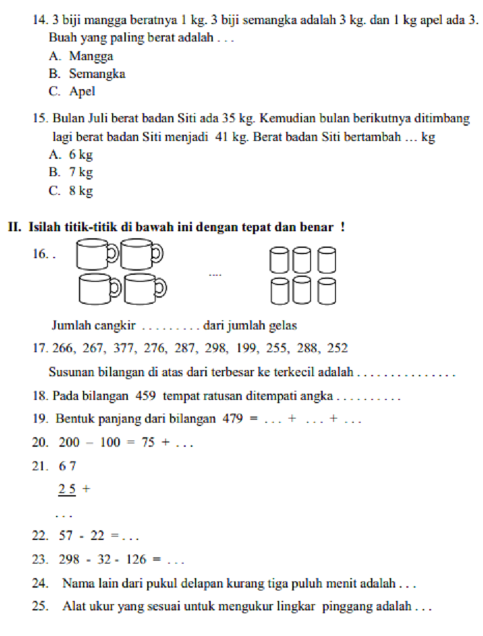 7 Rahasia Menjawab soal bahasa indonesia semester 1 kelas 3 sd Agar Nilai Langsung Maksimal