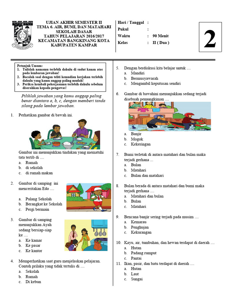 Rahasia Skor Sempurna dengan Latihan Soal Tema 6 Kelas 2 SD Terbaru yang Wajib Tahu