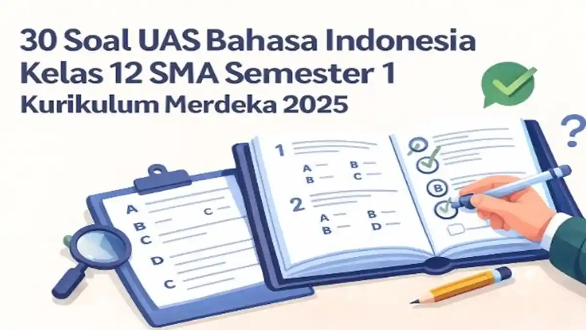 Rahasia Skor Tinggi Lolos Soal Bahasa Indonesia Semester 1 Kelas 12 yang Wajib Tahu